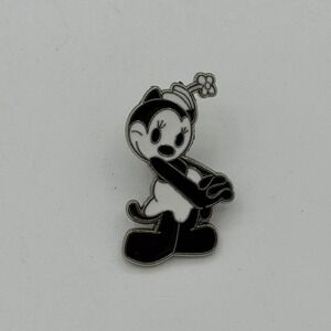 Disney Oswald's Girlfriend Ortensia Vintage Black & White Individual Trading Pin